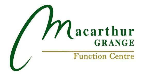 Macarthur Grange Lunch
