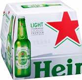 Heineken Light 330ml Bottles 6