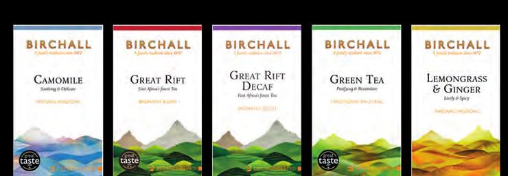 Teas Birchall Tea Tea Bags Loose Leaf Great Rift Breakfast blend 15 Lemongrass and ginger 125g Great rift Decafe 15
