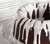 includes: bundt cake pan, cake mix, and cream