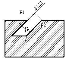 Hình a) Hình b) Tuỳ thuộc vào hướng kéo tại dòng nhắc Specify dimension line location or [Mtext/Text/Angle/Horizontal/Vertical/Rotated] ta ghi các kích thước khác nhau.