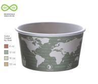 77375) LID (B) CH16A WHITE PAPER FOR 16 OZ SOUP CONTAINER - 25/PK - 500/CS (65540) 77375 SOUP CUP, EP-BSC16-WA,