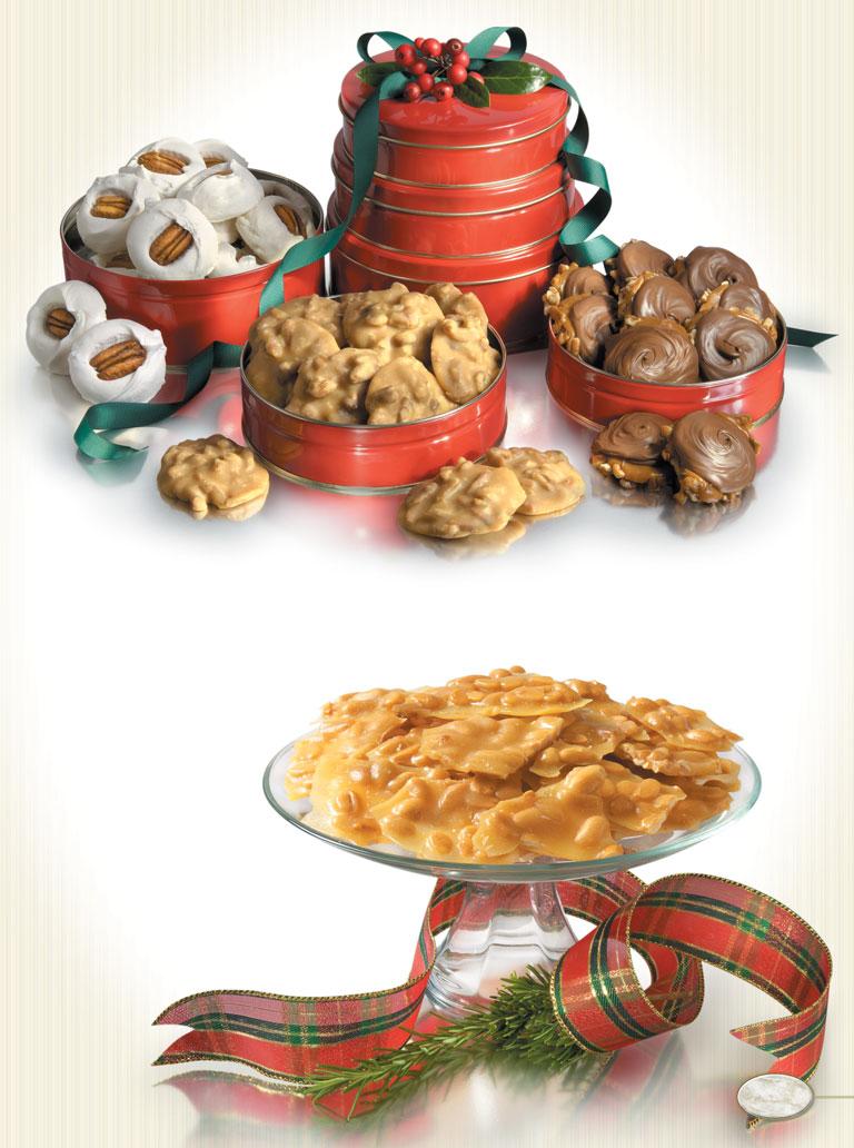 What s your favorite treat? Chances are excellent it s right here in this three-part tower of specialties.