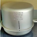 Set the timer for recommended processing time Do not open the dome lid during