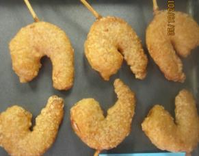Using WELLENCE Smart Fry in tempura shrimp Lab data Fat content comparison of WELLENCE battered vs.