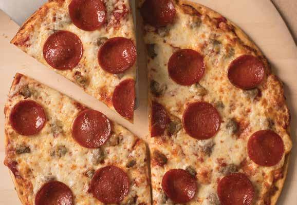 Contains 3 Cheese & 2 Pepperoni. Individually wrapped Microwave or bake! VARIETY FUN PACK A124 A113 THIN CRUST A110 $15.