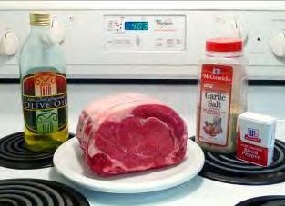 Preparation Time: 5-10 minutes plus 2 hours to let meat come to room temperature and 20 minutes to let the meat rest after it cooks.