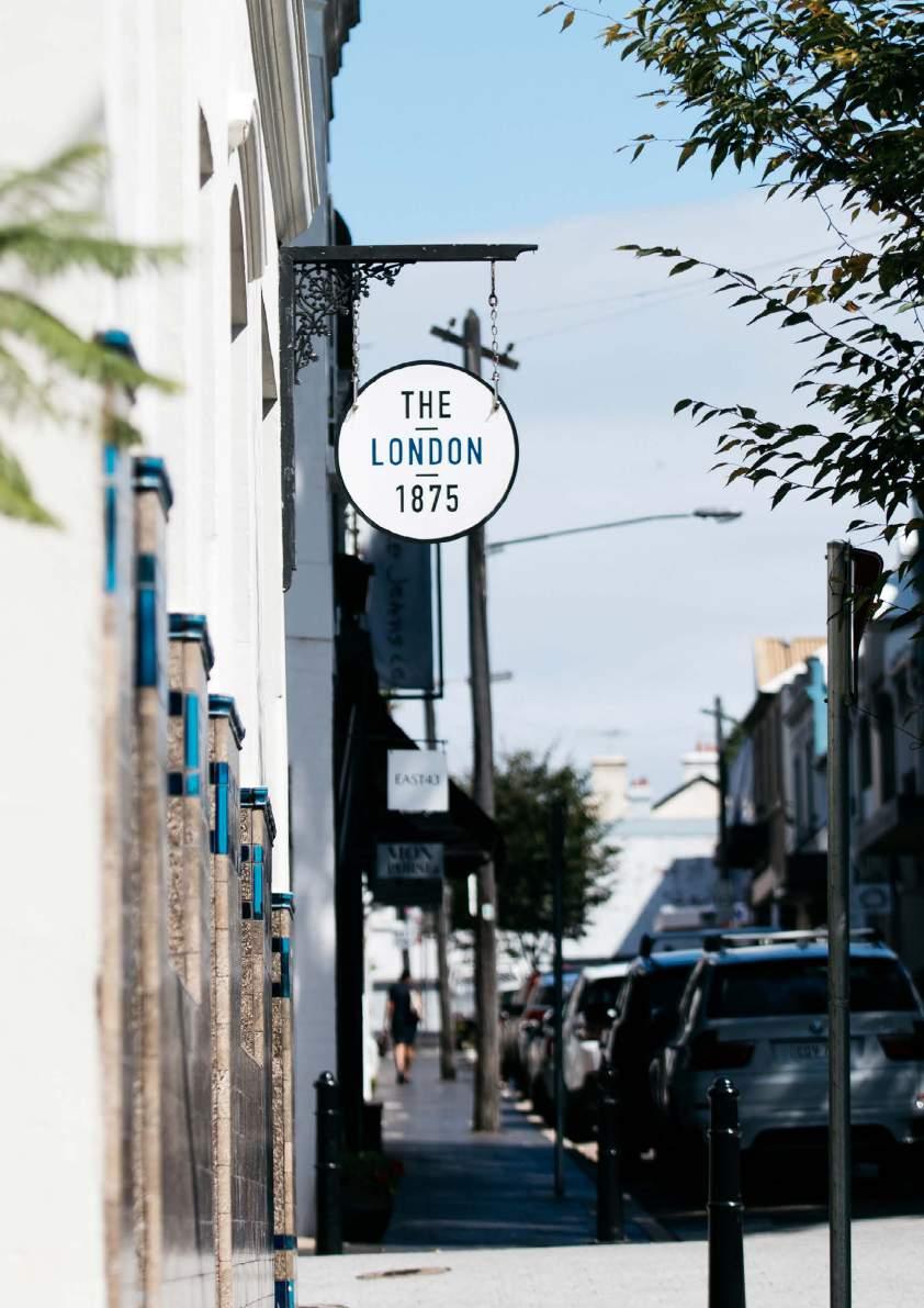 WELCOME// A PADDINGTON INSTITUTION PROVIDING QUALITY FOOD, BEVERAGES, GREAT SERVICE AND VIBRANT ATMOSPHERE. The bar s heritage has been bringing locals together since 1875.