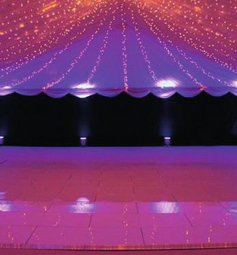DANCE FLOORS Number of Size Full Half Long Short guests feet panel panel edge edge 40 9 x 9 8 2 8 4 50 12 x 9 11 2 10 4 65 12 x12 14 4 13 2 80 12 x 15 18 4 15 2