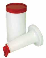 It comes with color-coordinated spouts and caps. It can also be use as a storage. This durable plastic bottle is easy to use. PLSNP02B 2 qt Brown EACH 3.28 1 6 0.90 $7.53 PLSNP02G 2 qt Green EACH 3.