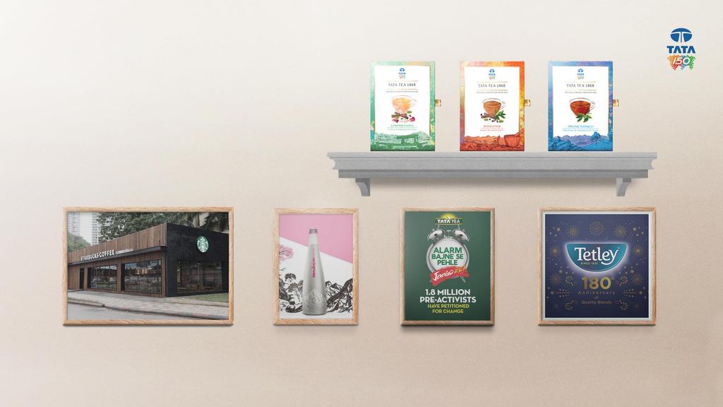 COMPANY PROFILE Tata Tea 1868, a specially curated range of teas, to celebrate 150 years of Tata group, debuted at World Economic Forum 2018, Davos Tata Starbucks opens 100th