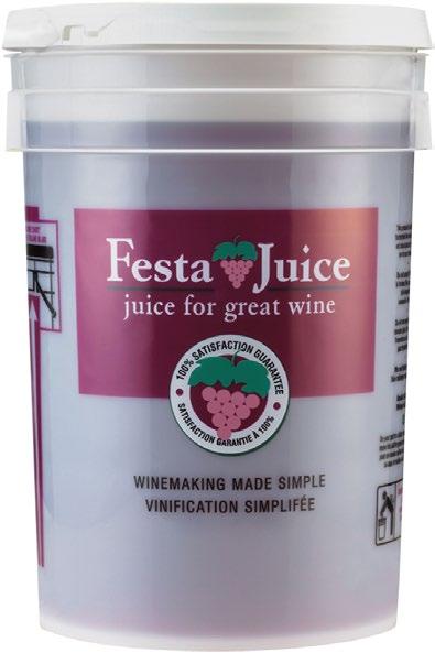 SEPT 2018 RUNS TODAY THRU SAT SEPT 29 5 Fresh Seasonal Festa Juice Festa Juice is now available as a fresh seasonal wine juice from the latest harvest.