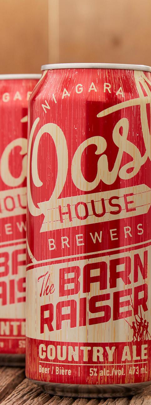 EXCLUSIVE IN-HOUSE DRAUGHT Niagara Oast House Brewers Niagara Oast House Brewers are a small batch brewery located in Niagara-on-the-Lake, ON.