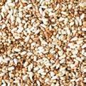 Composition: Maize popcorn 25 Wheat 10 Peas green 10 Dari 10 Safflowerseed 10 Milo 8 Maple peas 5 Peas yellow 5 Dunpeas 5 Maize orange 5 Vetches 2,5 Linseed 1 Canary seed 0,5 Rapeseed 0,5 Millet