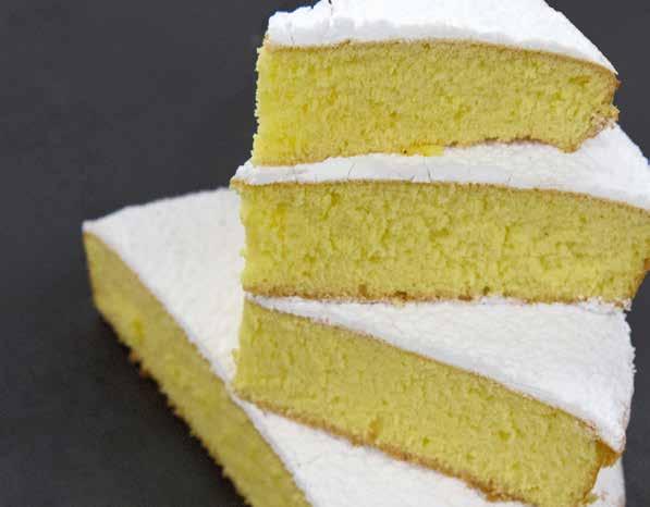 MARGHERITA CAKE DELISPAGNA BUTTER 7 2 Whip Delispagna, eggs and water at high speed for 8-10 minutes,