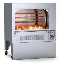Loading 6 or 10 Spit Options Gas Charbroiler Option Custom Accessories Beautiful Live Flame