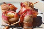 BACON CHILE WRAPPED WATER CHESTNUTS Prep time: 15 mins Ck time: 30 mins Ttal time: 45 mins Simple, easy appetizer that yu can whip up with almst n ntice!
