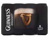 BEER GUINNESS 500ml x 8 x 3 CANADIAN 500ml x 8 x 3