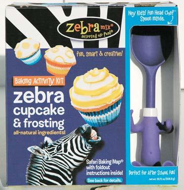 activities. Zebra Mix, a fun, smart and creative baking activity for kids!