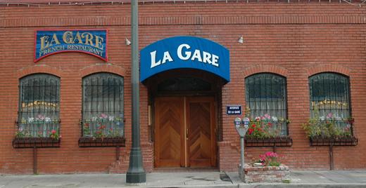 Board of Directors Dinner Tuesday, May 12 La Gare French Restaurant is located in the heart of Santa Rosa s historic railroad square.