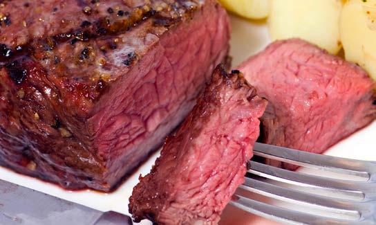 05 Buffalo Center Cut Top Sirloin Steaks Very lean with a rich beef-like flavor, trimmed of all fat. (4) 8 oz. Steaks $79.05 (4) 10 oz. Steaks $96.05 (6) 8 oz. Steaks $103.05 (6) 10 oz.