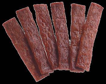 Original Trapper Style Elk Jerky IN H O L E Thinly sliced