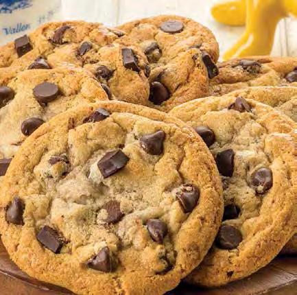 Dough) Our Chunky Chocolate Chip is a family favorite along with our Caramel Pecan Chocolate Chip which takes our