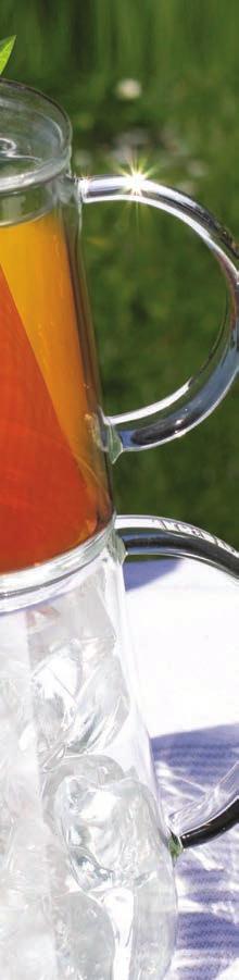 Authentic iced tea is steeped and flash-chilled,