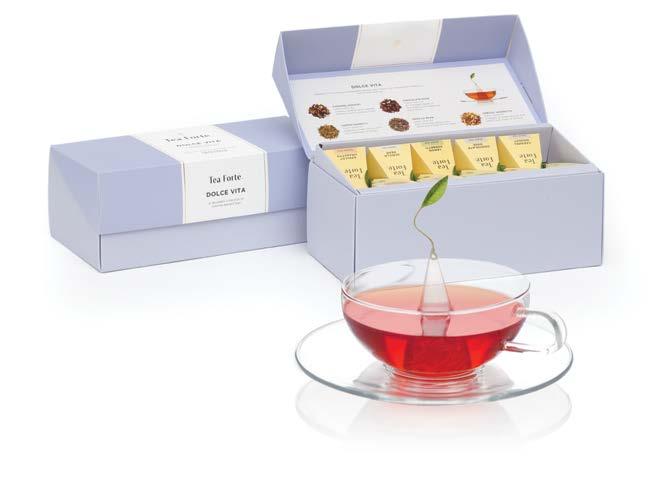 tea tasting assortment A perfect introduction to the exceptional Tea Forté experience.
