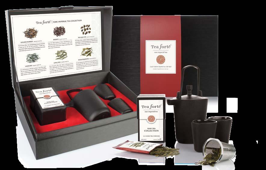 4H 1 CASE PAC rare imperial tea box  All pouches are beautifully offered in handcrafted, environmentally-kind gift boxes.