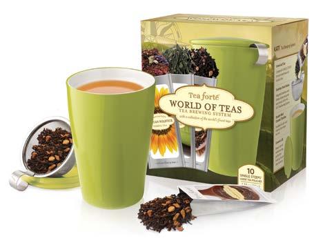 loose tea starter sets Authentic loose leaf tea is now deliciously simple with Tea Forté.