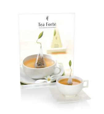 retail tools Everything you need to generate sales and introduce customers to the Tea Forté experience.