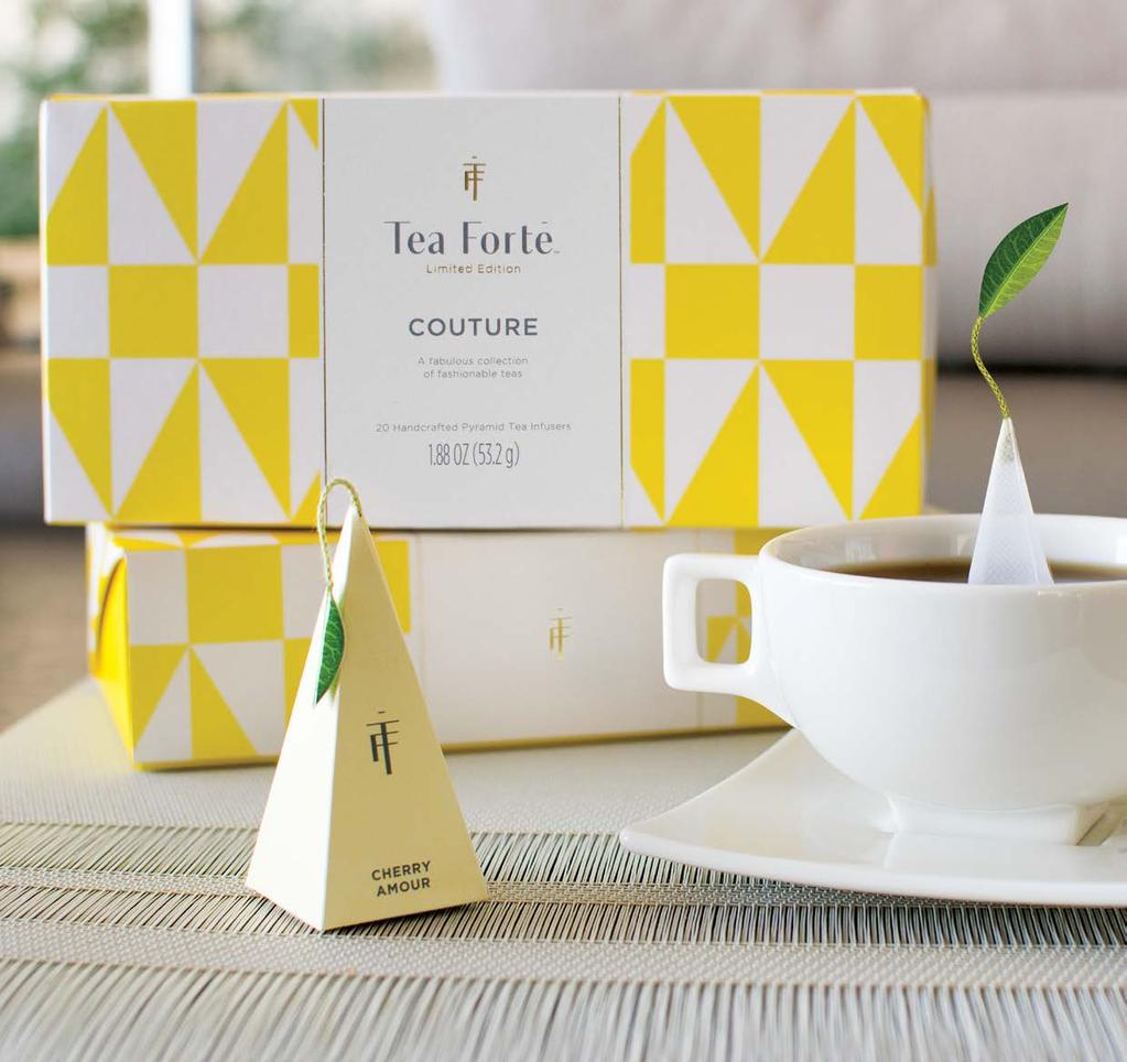 Each signature handcrafted infuser offers an experience of beauty and pure taste that will have Tea
