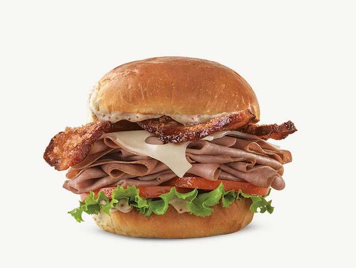 TREND: Doubles and triples ON THE MENU Arby s Triple Thick Brown Sugar Bacon