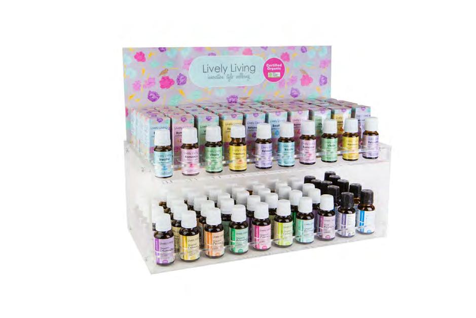 Essential Oil Blends Certified Organic Lively Living have created a boutique collection of 100% Certified Organic Essential Oil Blends,