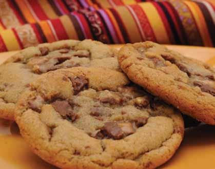 chocolate dough. Combined with the deliciousness of Andes mint, this cookie is simply divine.