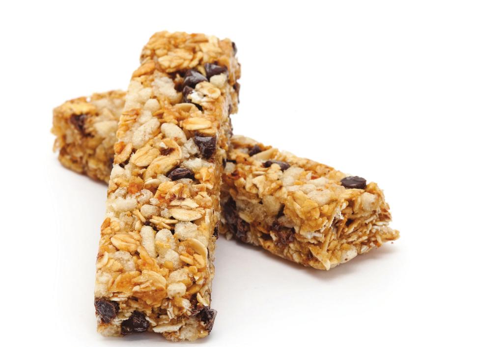 Granola Bars Ingredients Amount Rolled oats 2/3 cup Honey 4 tsp Packed brown sugar 2 Tbsp Cinnamon 1/8 tsp Flour 2