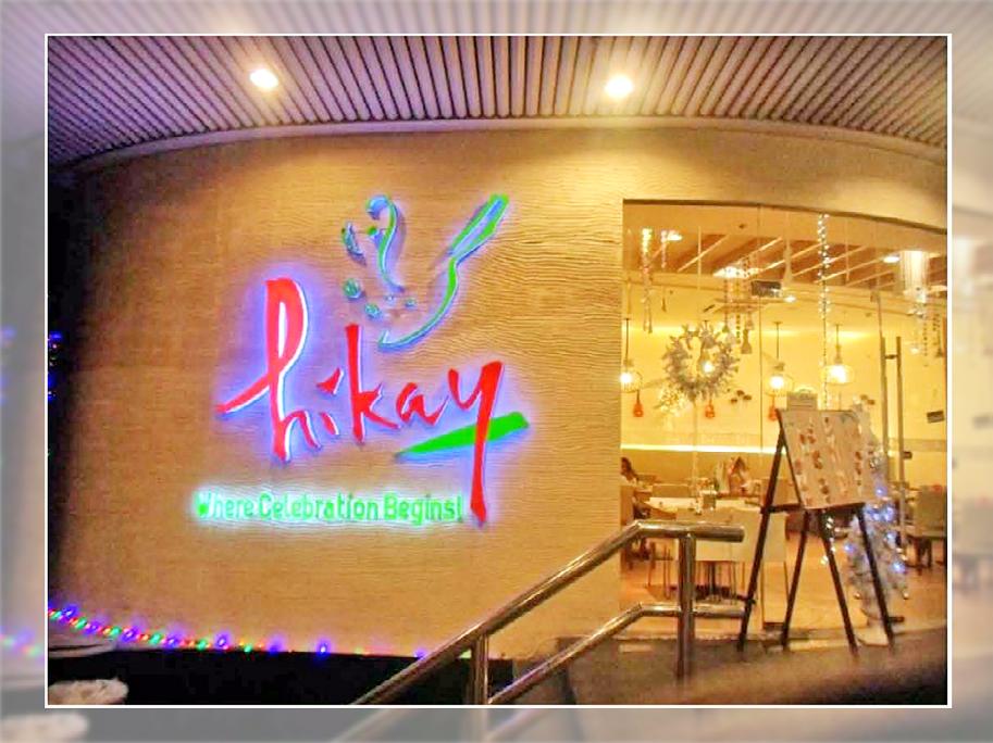 HIKAY : a Filipino restaurant located at the ground floor of Calyx Centre Building, IT Park, Lahug, Cebu City, known for its modernized take on native Filipino dishes Hikay is a Cebuano word which