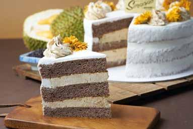 BAKES DURIAN PULUT HITAM CAKE KUEH DADAR MILLE CREPE ONDEH ONDEH CAKE KUEH SARLAT CAKE Gula Melaka Cake Our most famous cake and best seller.