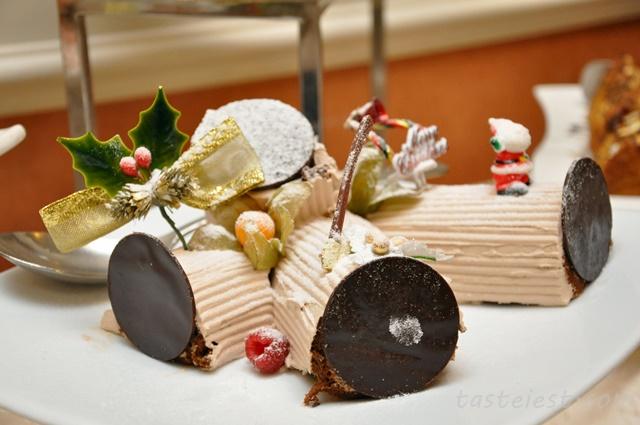 Panettone, Christmas yule log Liquorice