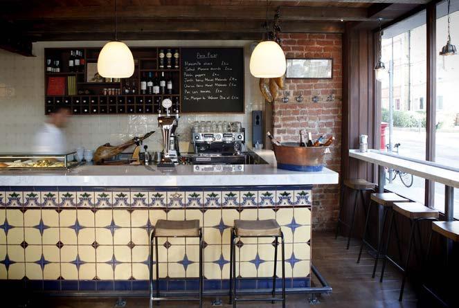 traditional tapas bars in the hot, dusty towns and villages of Andalucía.