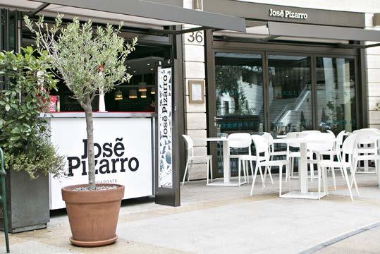 José Pizarro 36 Broadgate Circle London EC2M 2QS Part of Broadgate Circle, near Liverpool Street, this restaurant mixes