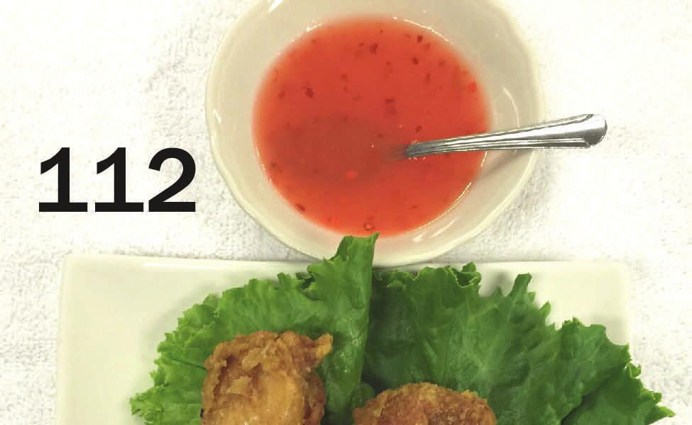 fish sauce. 104 Lemongrass Grilled Chicken Rolls Gà Nướng Cuốn $5.
