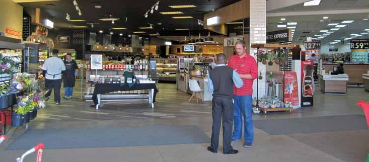 STOREWATCH By Hippo Zourides Midstream SPAR meeting the needs of an Estate A wide inviting entrance welcomes customers without any obstructions.