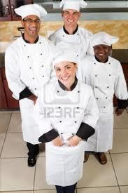 (NOVEMBER 2014) HOSPITALITY STUDIES 15 5.4 Study the picture below and answer the questions that follow. 5.4.1 Evaluate the above picture with regards to the appropriate dress code and appearance of the kitchen staff.