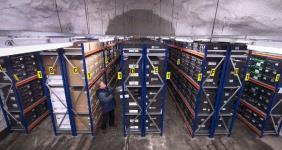 Vault, Norway holds duplicate samples of seeds held in gene