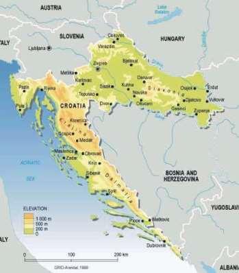Croatia basic facts Area: 56.