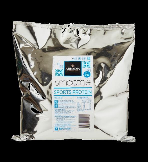 Smoothie Sports Protein Your perfect add in for smoothie and frappe drinks.