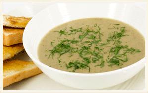 Cream of Mushroom Soup This mouth-watering mushroom soup is smooth, rich and satisfying.