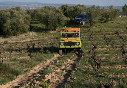 SAFARI TOUR BY 4X4 THROUGH THE PENEDÈS Duration 4 hours Saturdays and Sundays from 10.00 to 14.